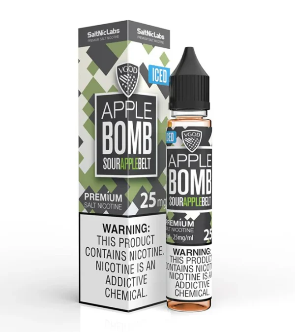 Vgod Apple Bomb Ice Salt Nic
