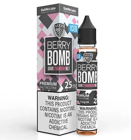 Vgod Berry Bomb Ice Salt Nic