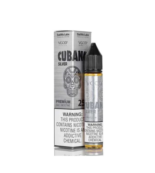 Vgod Cubano Silver Salt Nic