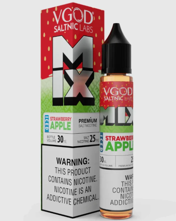 Vgod Strawberry Apple Salt Nic