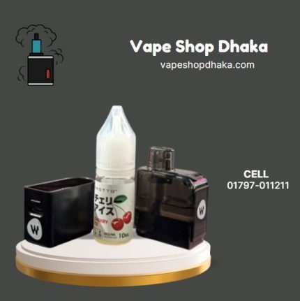 Will Well W30K Full Kit With Kyotto 10ML Liquid Disposable Vape